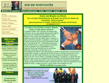 Tablet Screenshot of portugues.larouchepub.com